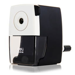 得力0610b商务办公手摇铅笔削笔器 高效实用的办公与学生文具选择